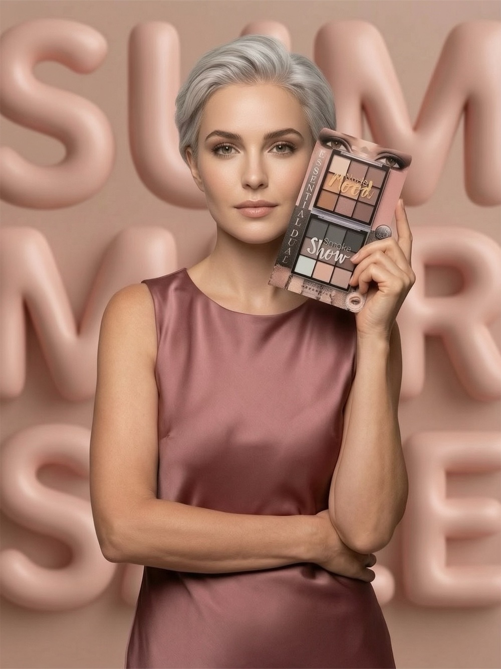 Beautiful You Eyeshadow Palette - Nude and Smokey Collection - 18 Colors